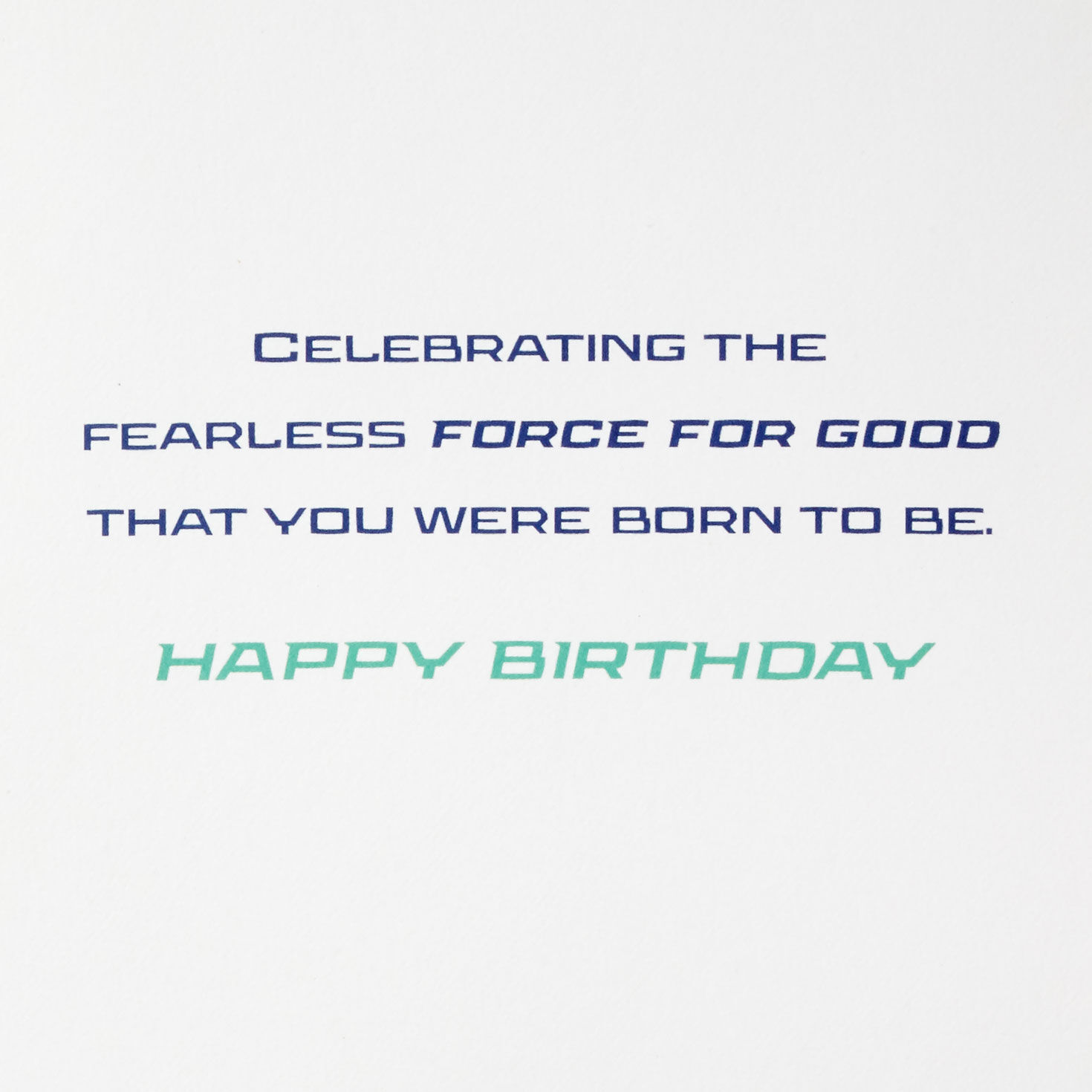 Superman Birthday Card Sentiment image number 2