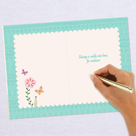 You're a Really Nice Boss Boss's Day Card, , large image number 6