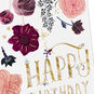 Happy Year Ahead Floral Birthday Card, , large image number 4