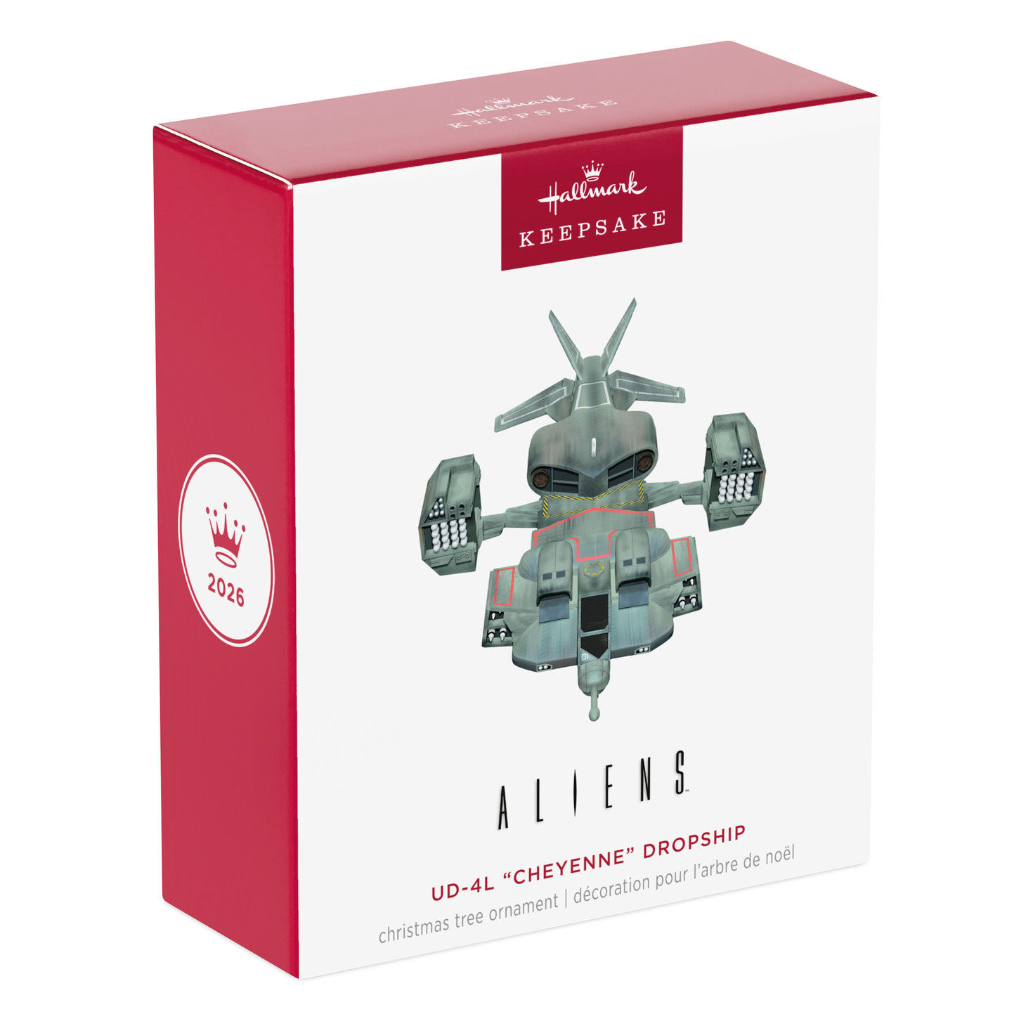 Aliens Cheyenne Spaceship Keepsake Ornament package front image number 7