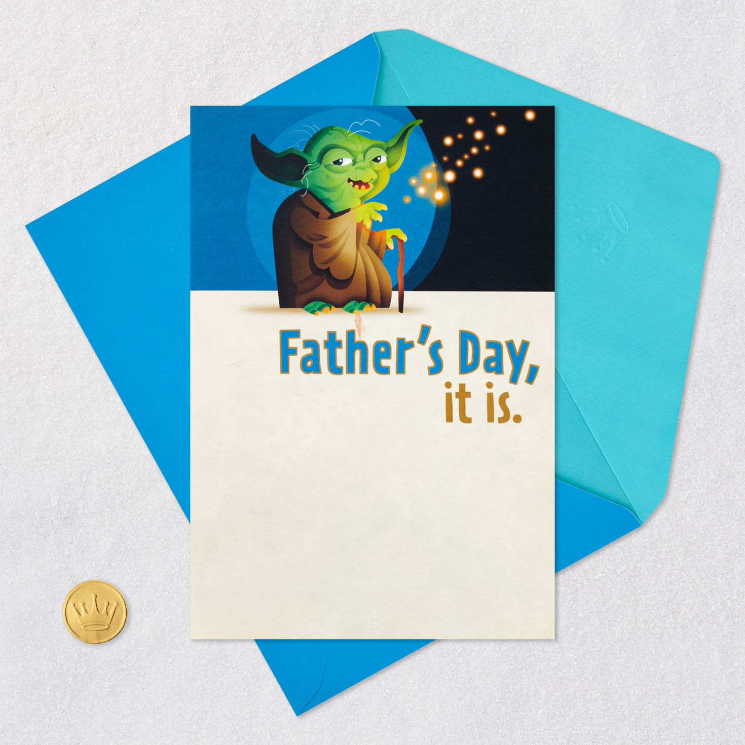 Star Wars&trade; Yoda&trade; Pop-Up Father's Day Card, , large image number 5