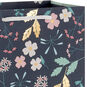 Floral on Dark Green Medium Gift Bag Handel detail image number 4