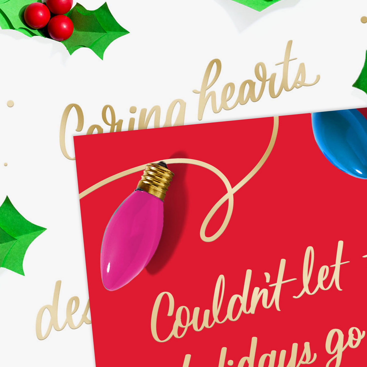 Festive Money Holder Christmas Thank You Cards Cover Detail image number 4