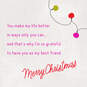 Best Friends Make Holidays Brighter Christmas Card, , large image number 2