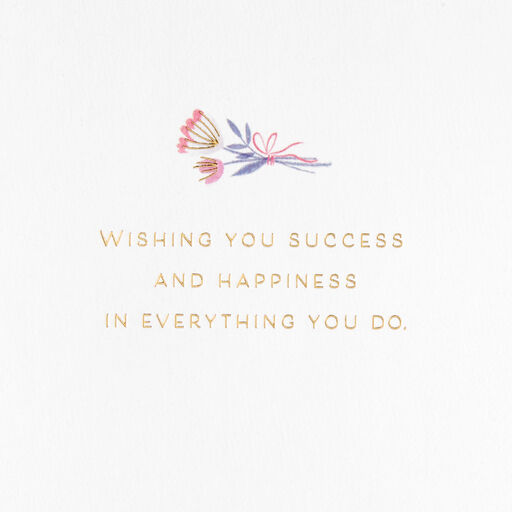 Success and Happiness Graduation Card, 