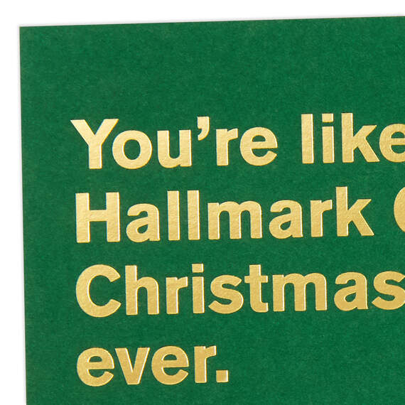 Hallmark Channel Christmas Movies Funny Christmas Card, , large image number 4