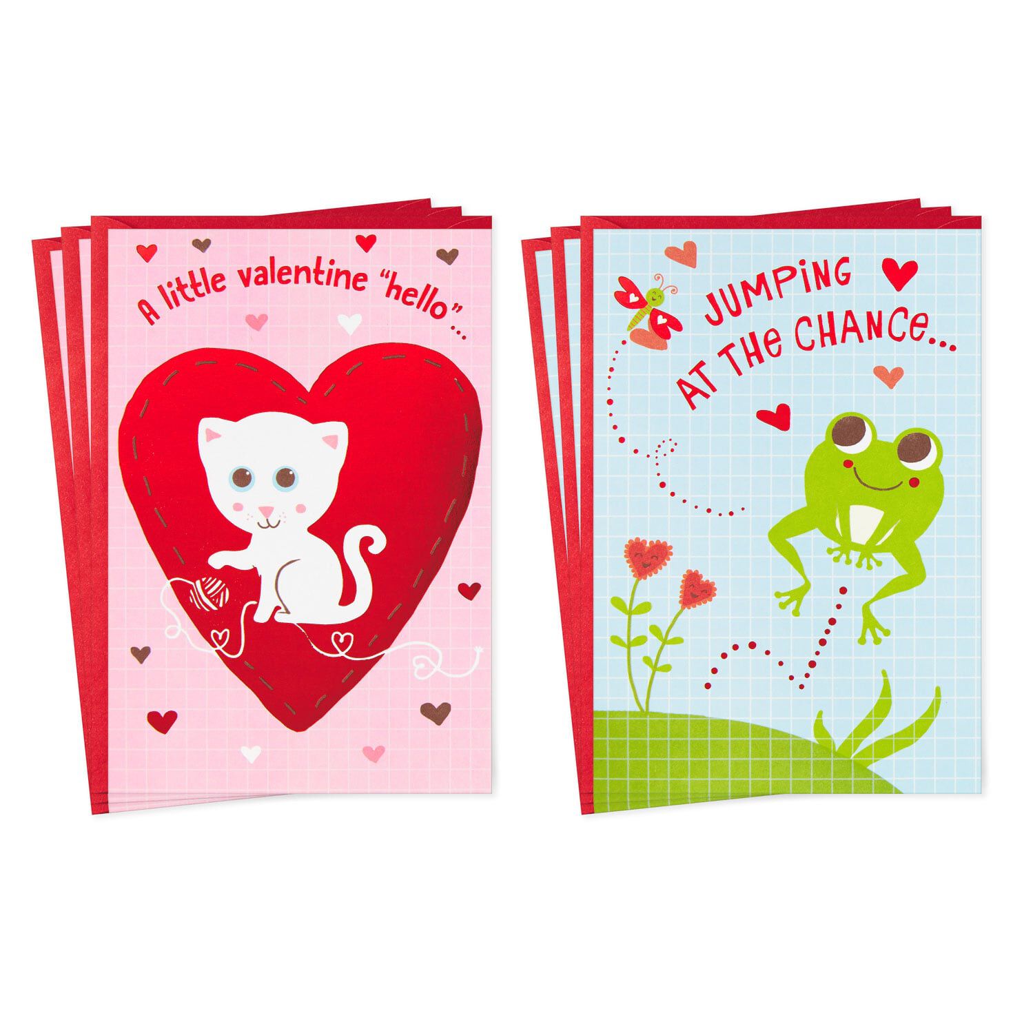 Children S Valentine S Day Card Assortment Pack Of 6 Boxed Cards Hallmark