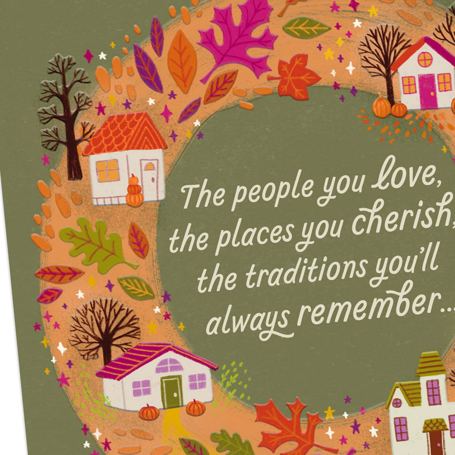 People, Places and Traditions You Love Thanksgiving Card for only USD 2.99 | Hallmark