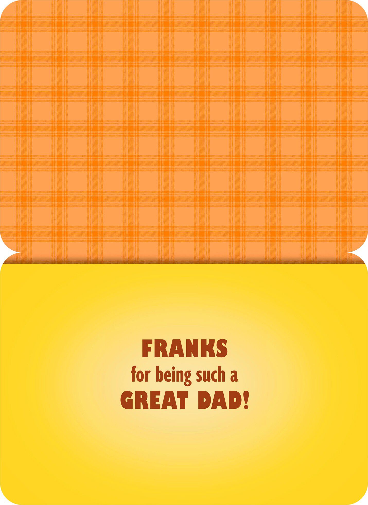 Hot Dog Musical Father's Day Card