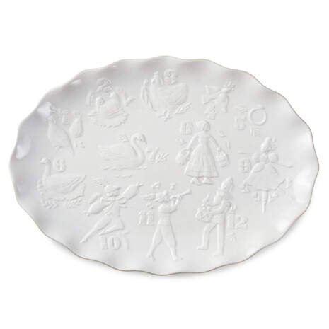 The 12 Days of Christmas Serving Platter, , large
