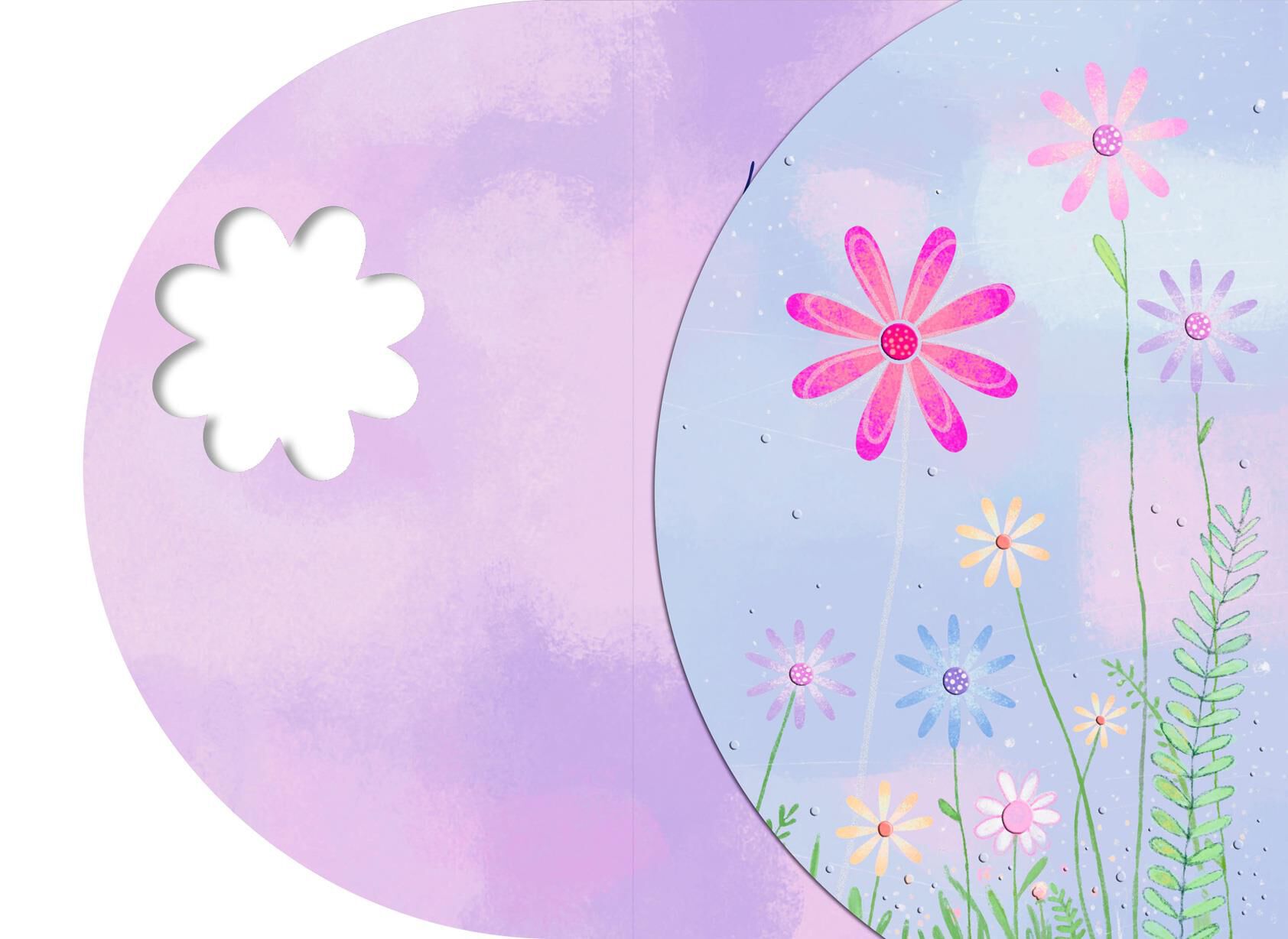 Flowers and Happiness Mother's Day Card for Aunt