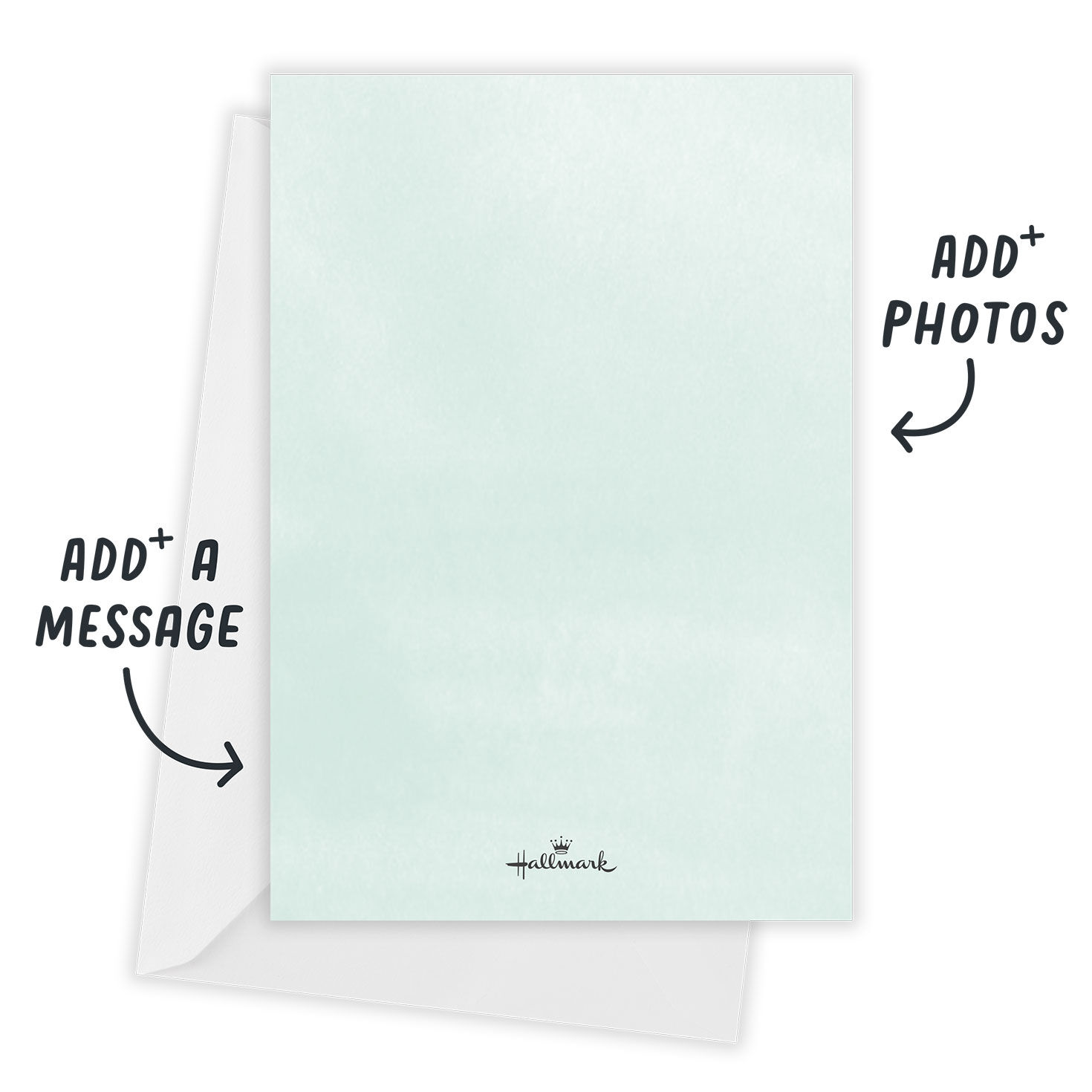 Watercolor Eucalyptus Wedding Thank-You Card, , large image number 3