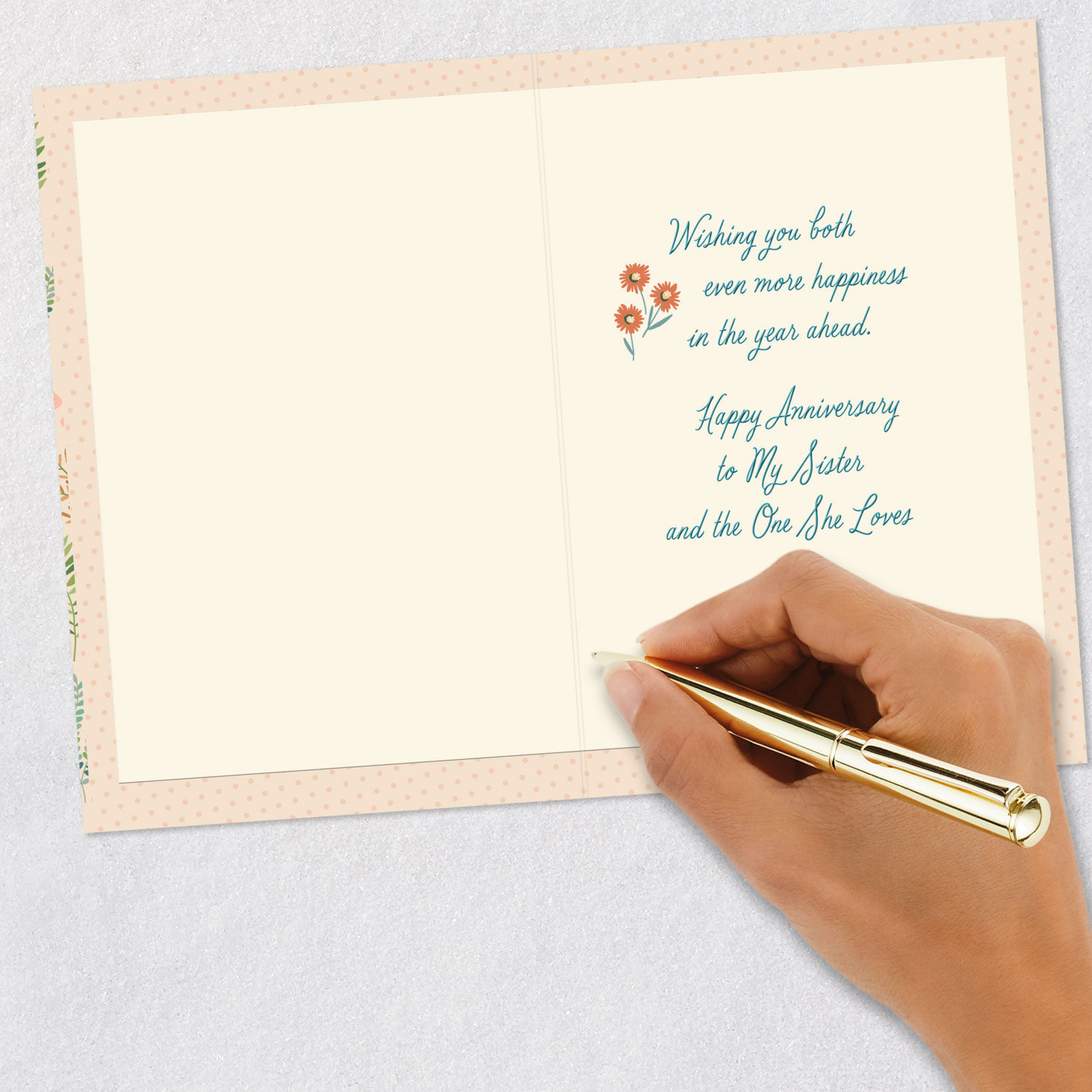 Happiness Ahead Anniversary Card for Sister and Her Love for only USD 2.99 | Hallmark