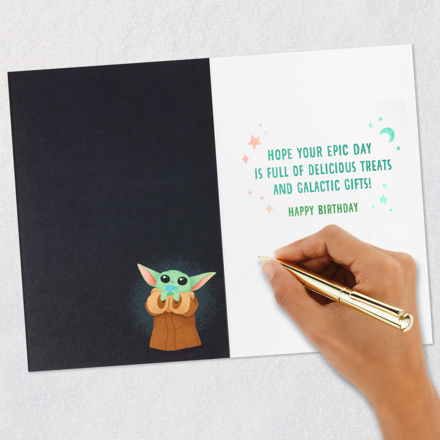 Star Wars&trade; Grogu&trade; Epic Day 7th Birthday Card, , large image number 6