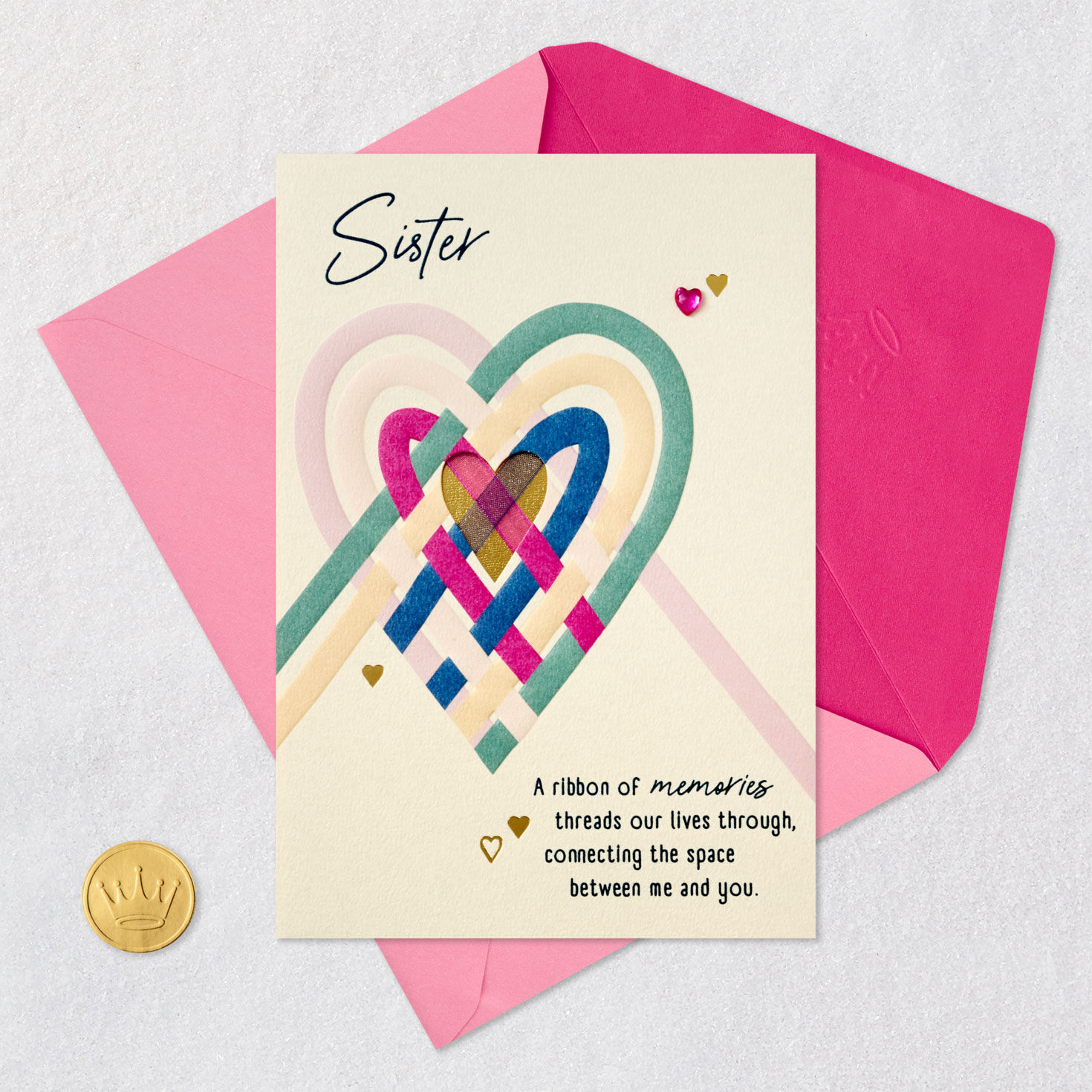 You're Always in My Heart Birthday Card for Sister, , large image number 5