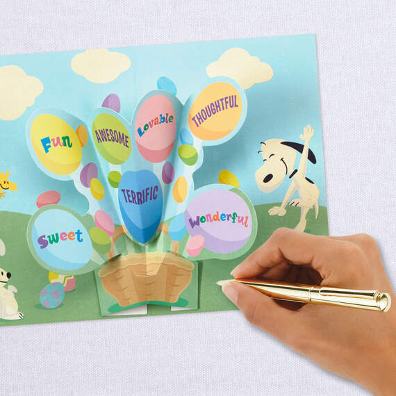 Peanuts® Snoopy Pop-Up Easter Card, , large image number 7