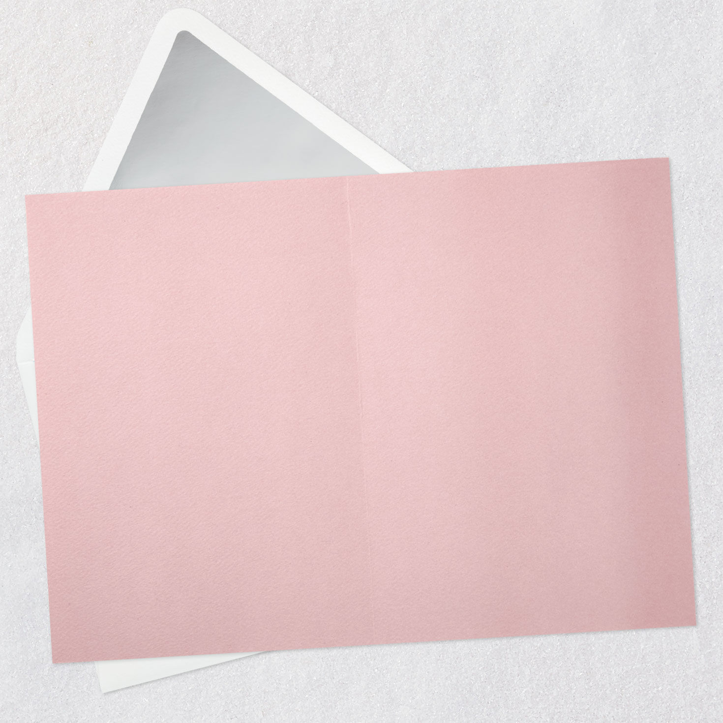 White Flowers on Blush Pink Blank Card - Greeting Cards | Hallmark