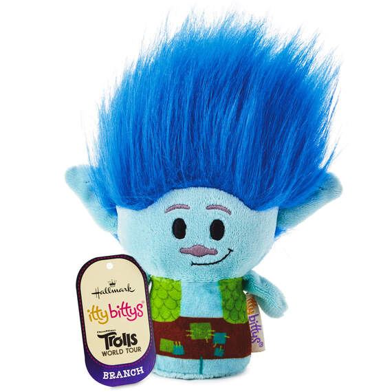 itty bittys® DreamWorks Animation Trolls World Tour Branch Plush, , large image number 2