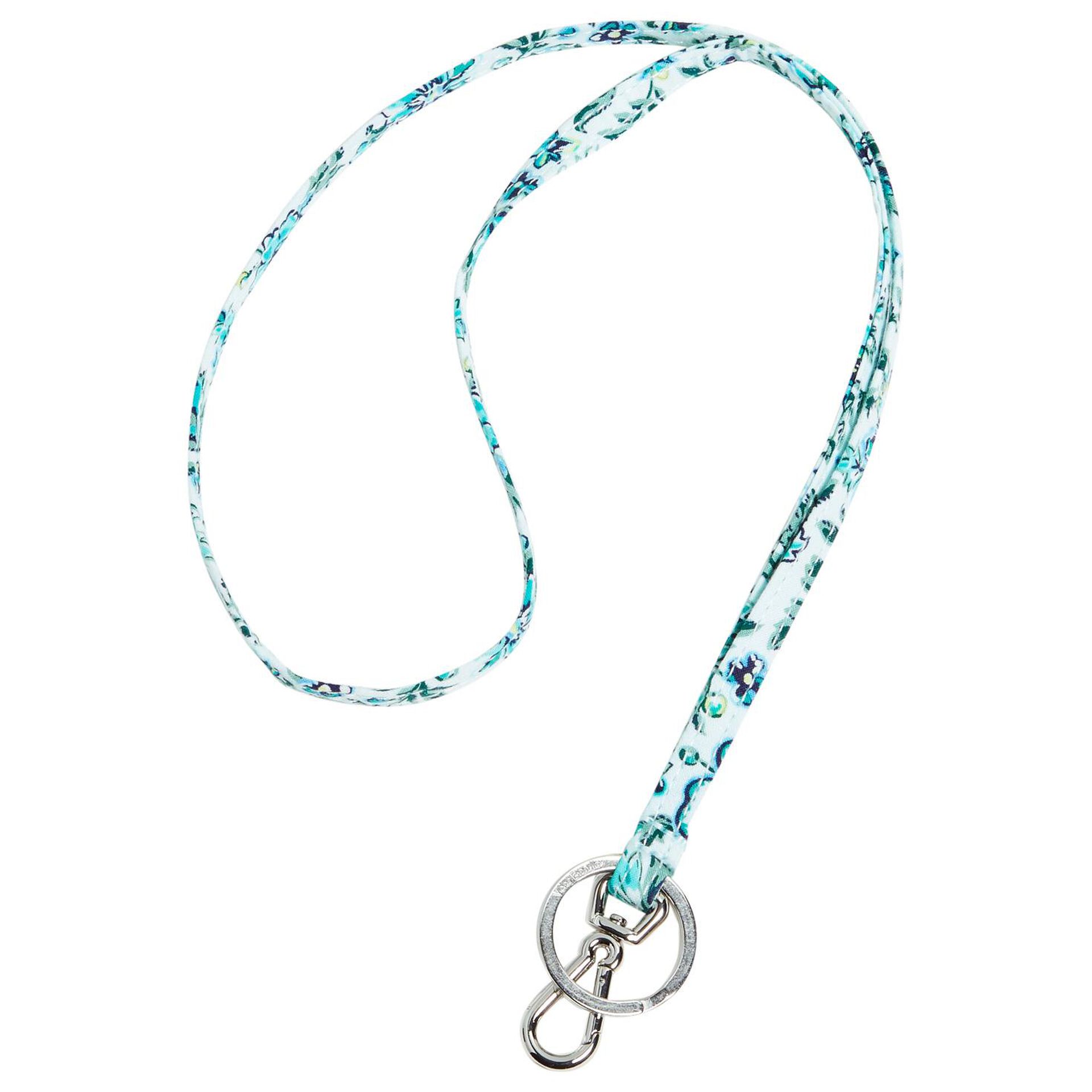 Vera Bradley Iconic Lanyard In Cloud Vine Handbags Purses Hallmark