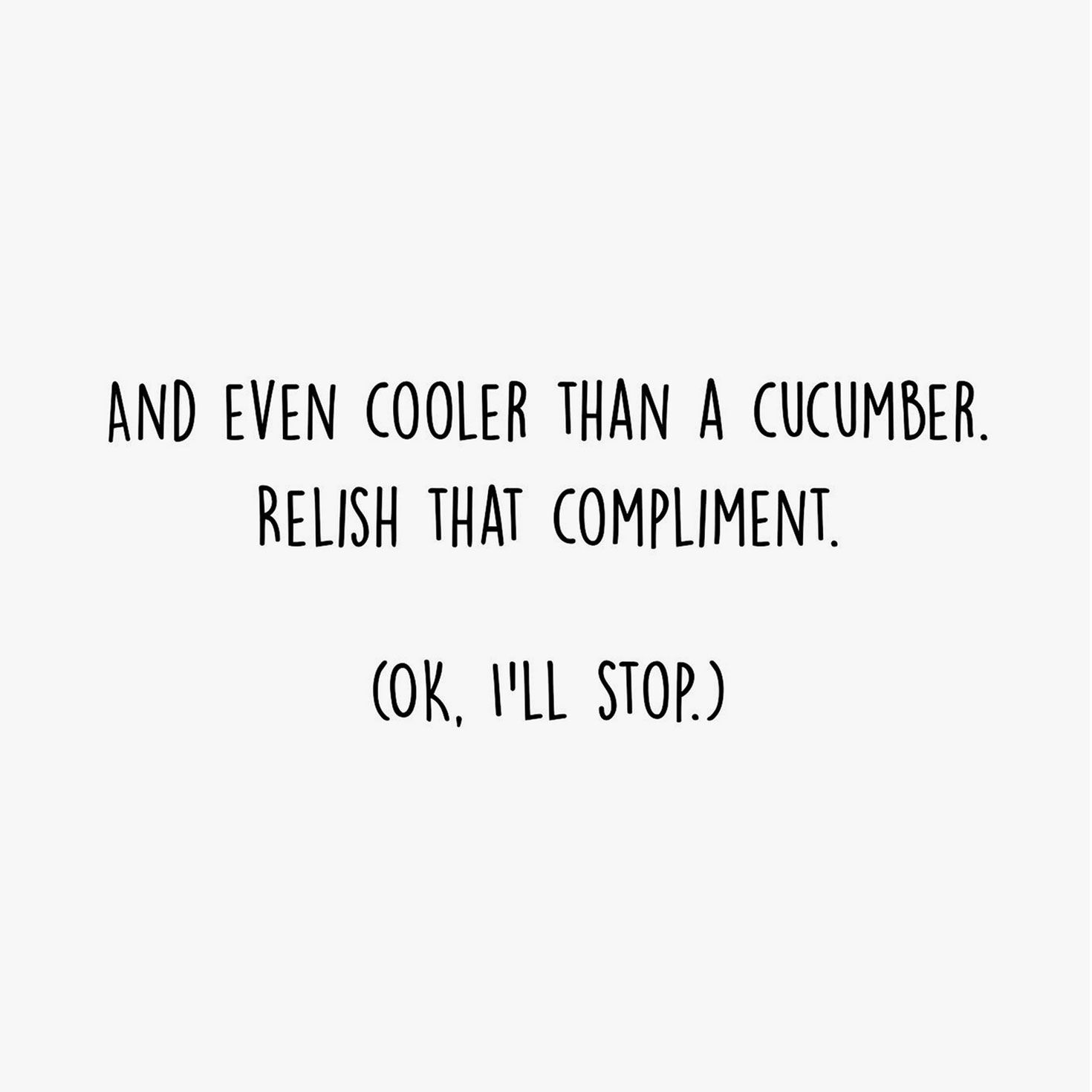 Funny Pickle Puns Friendship Card Sentiment image number 2