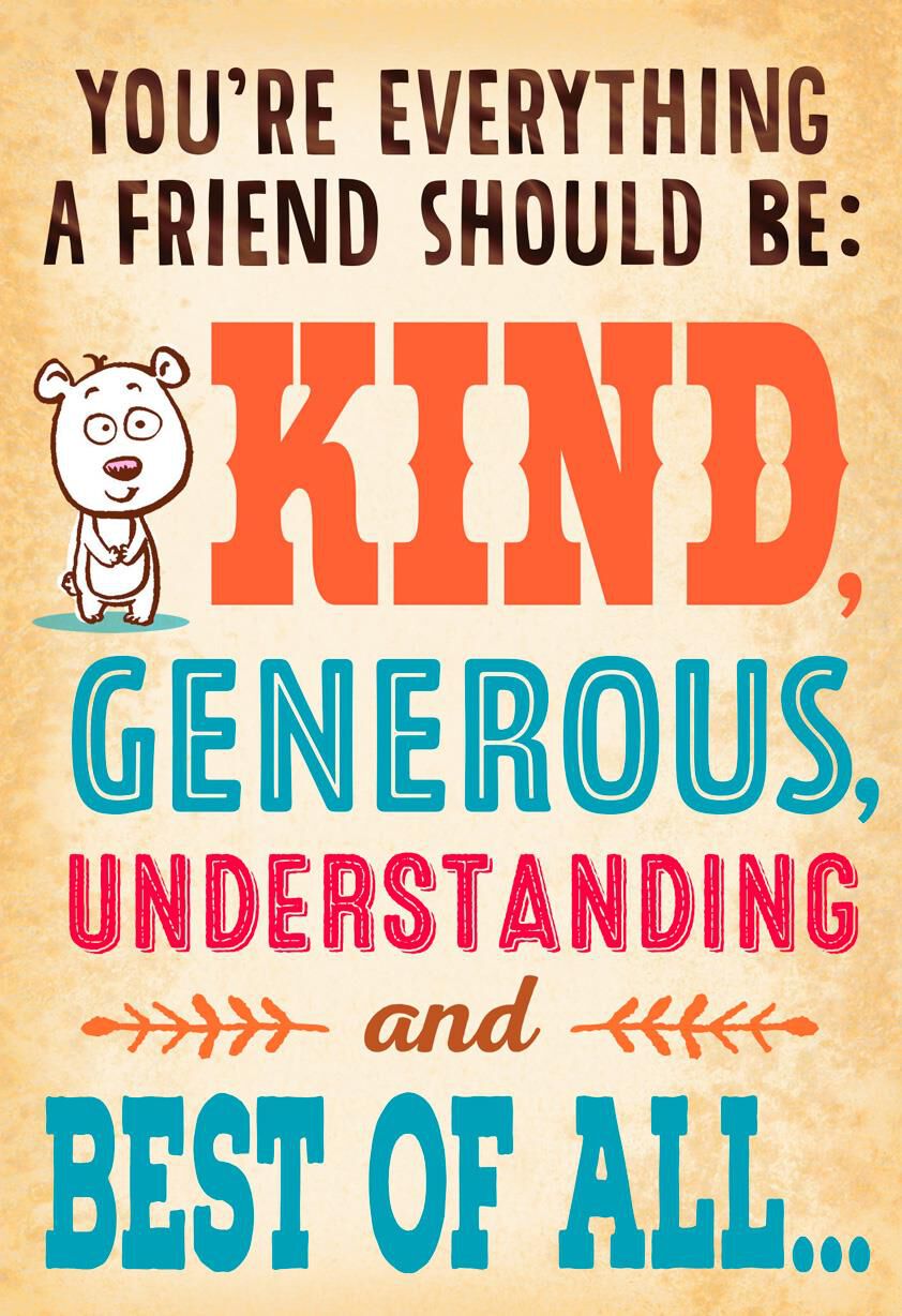 Fun Compliments Pop Up Friendship Card