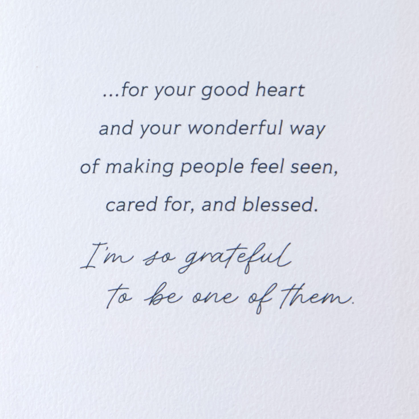 Hummingbird and Flowers Religious Thank You Card Sentiment image number 2