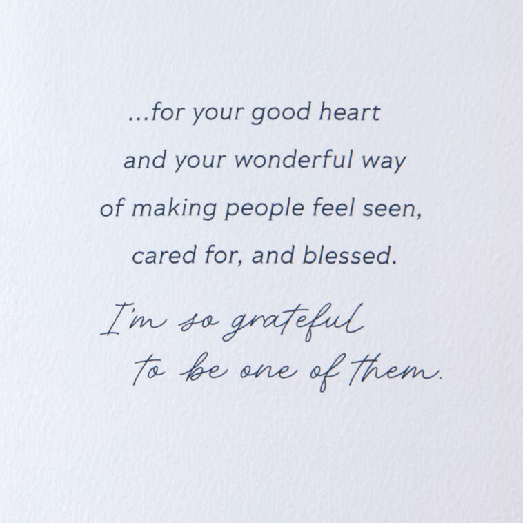Hummingbird and Flowers Religious Thank You Card Sentiment image number 2