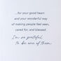Hummingbird and Flowers Religious Thank You Card Sentiment image number 2