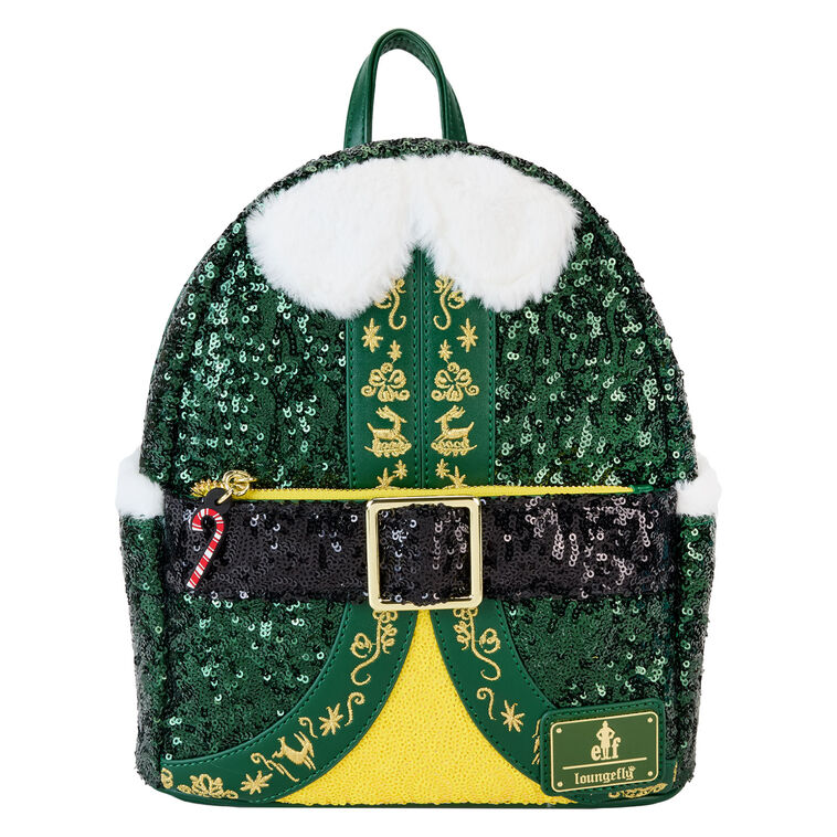 Loungefly Buddy the Elf Sequin Mini Backpack
