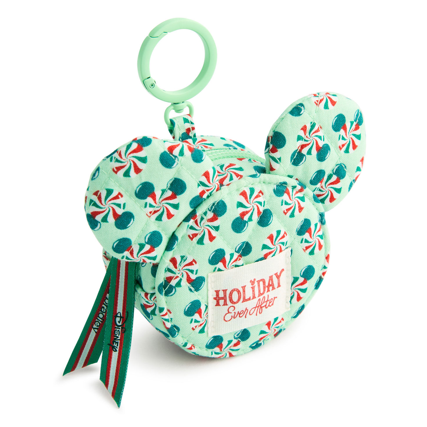 Hallmark x Disney Holiday Ever After Vera Bradley Zip Earbud Bag Charm