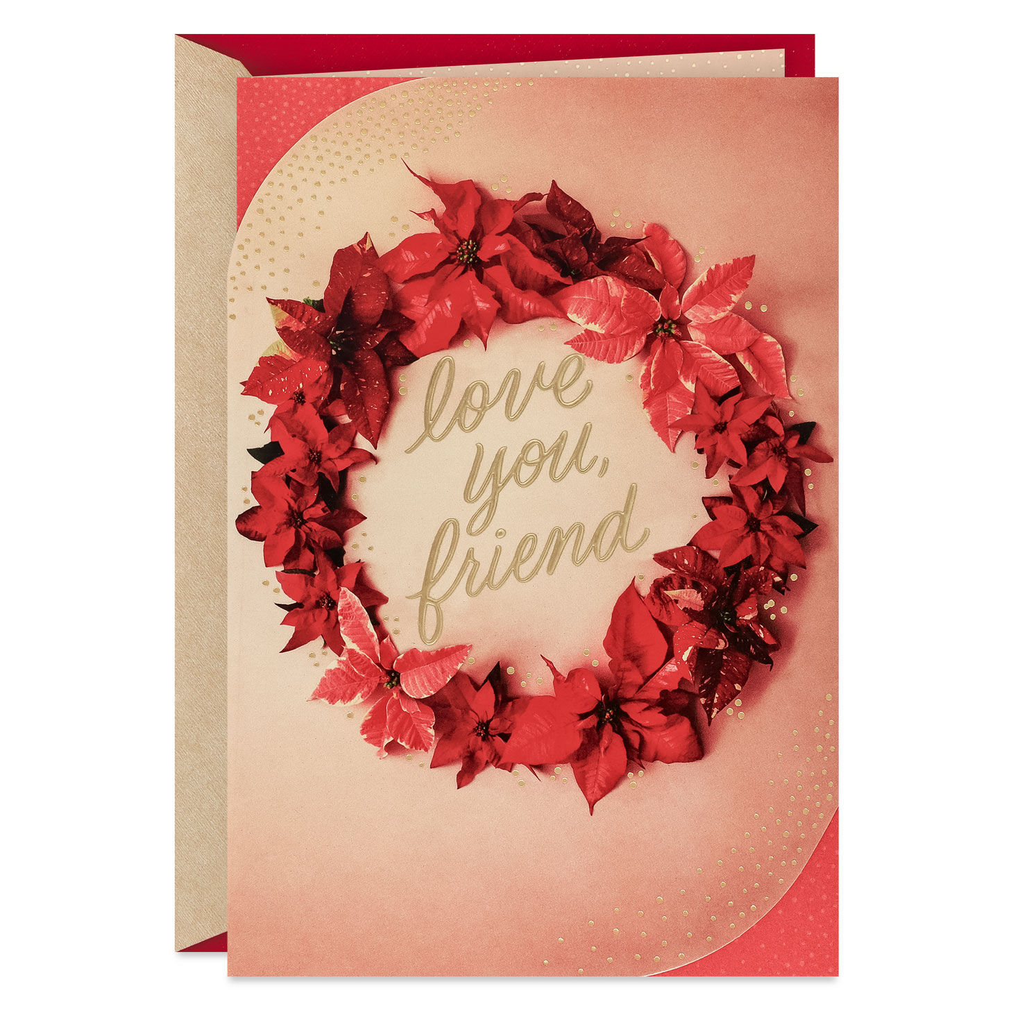 You Deserve All the Peace and Joy Christmas Card for Friend
