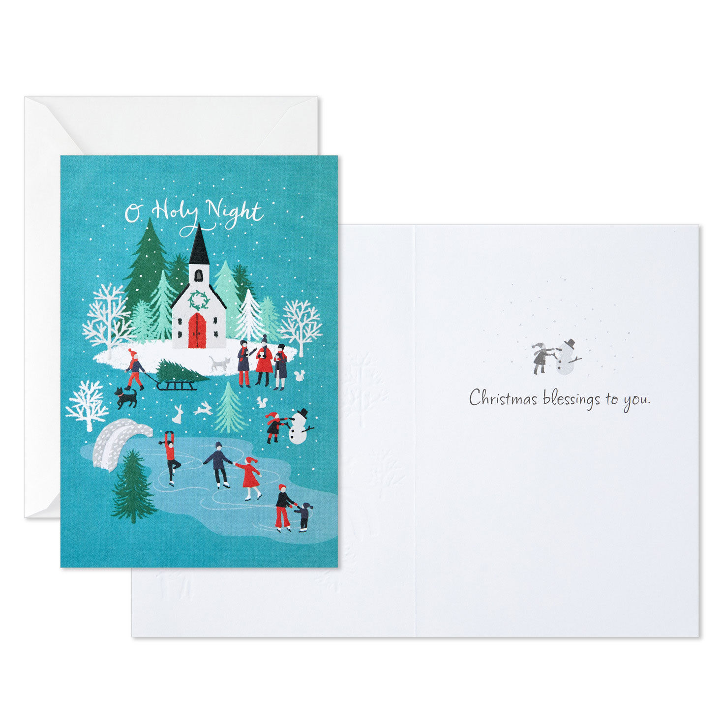 Church and Town Packaged Christmas Cards, Set of 5 for only USD 5.00 | Hallmark