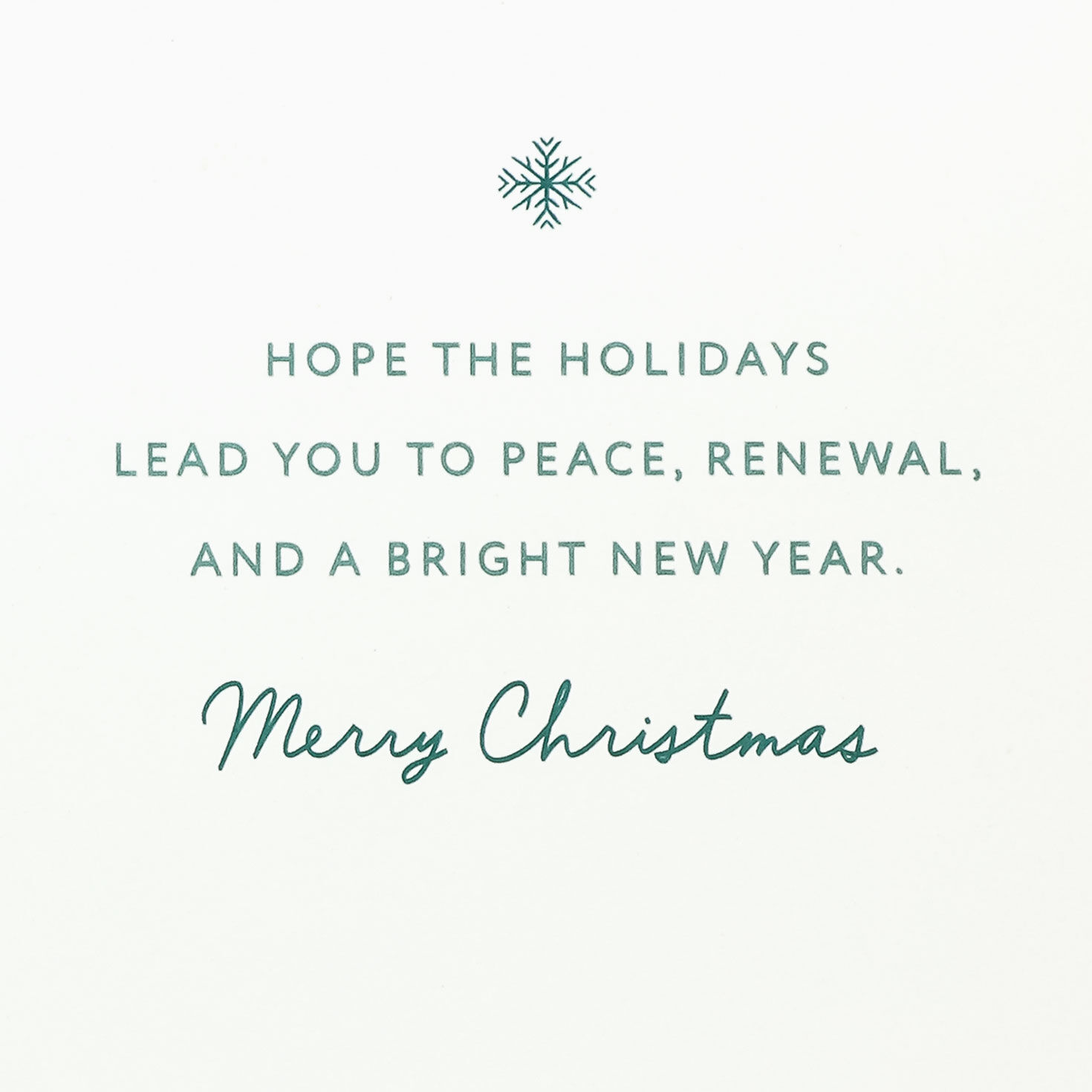 Green Lantern with Gold Snowflakes Christmas Card Sentiment image number 2