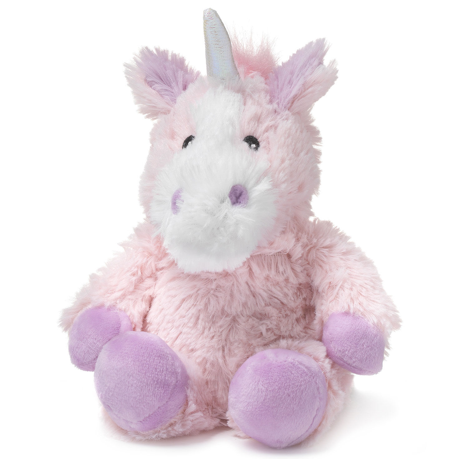 Intelex Warmies Pink Unicorn Junior Scented Stuffed Animal, 9", , large image number 1