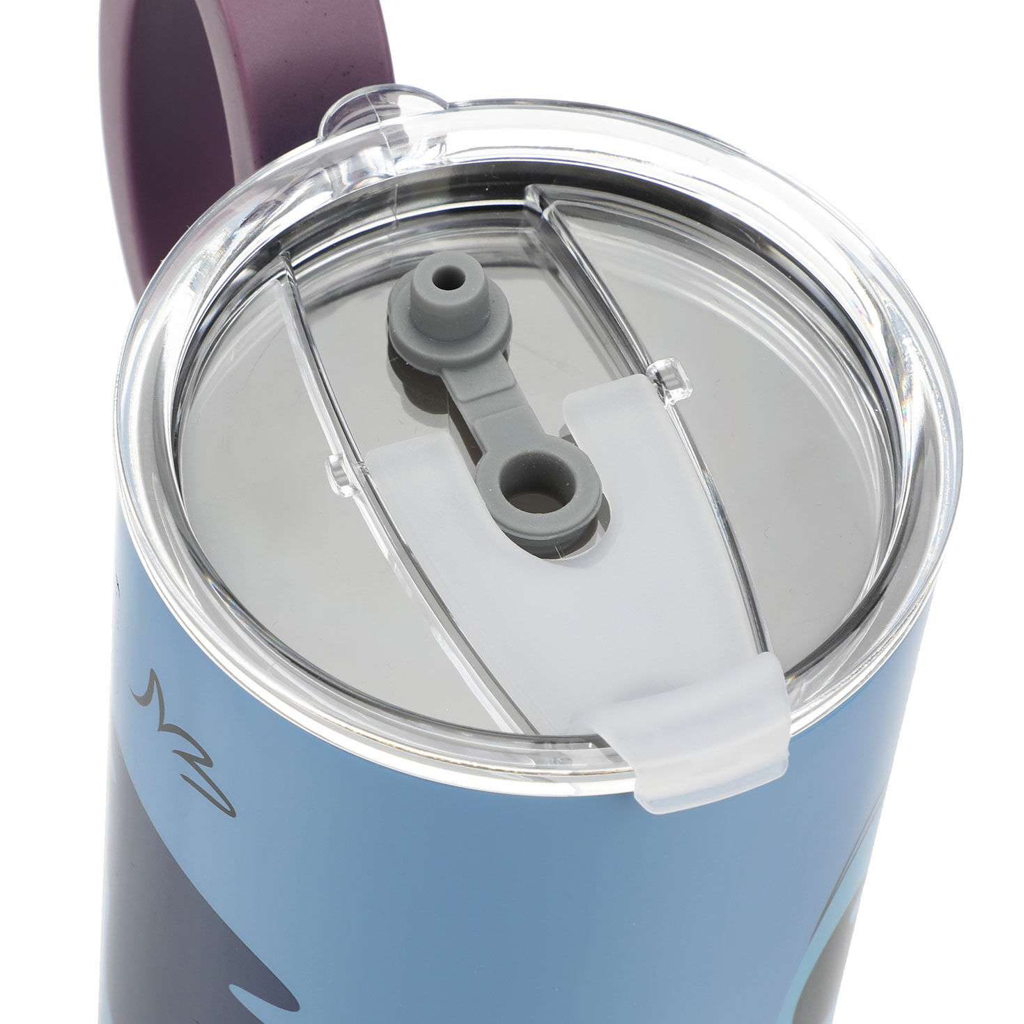 Disney Stitch Insulated Stainless Steel Tumbler closeup detail image number 5