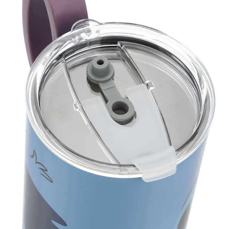 Disney Stitch Insulated Stainless Steel Tumbler closeup detail image number 5