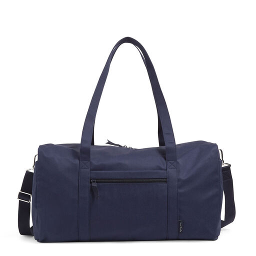 Vera Bradley Large Travel Duffel Bag in Classic Navy, 