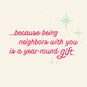 Red Door and Wreath Christmas Card Sentiment image number 2
