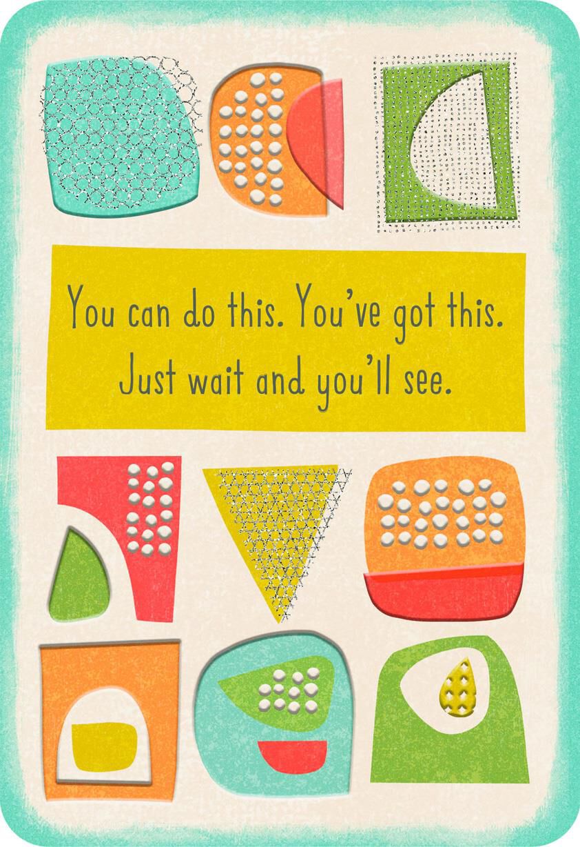 You've Got This Encouragement Card