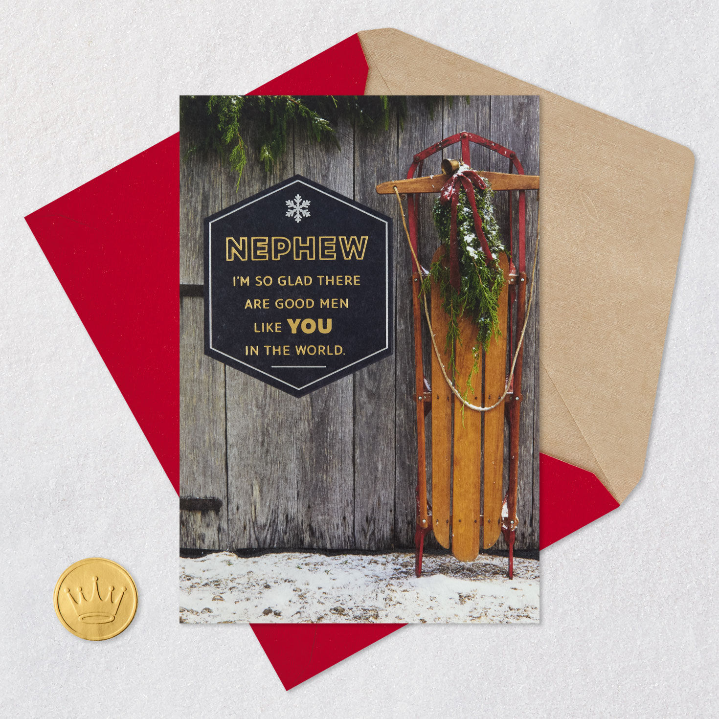 You're a Good Man Christmas Card for Nephew for only USD 4.99 | Hallmark