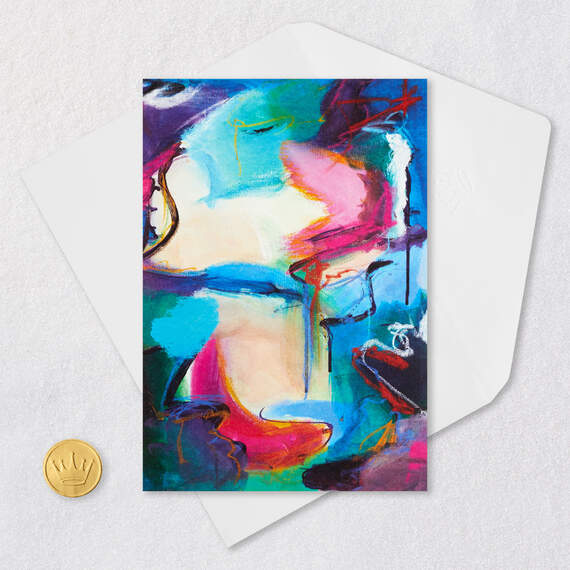 ArtLifting Abstract Painting Blank Card, , large image number 5