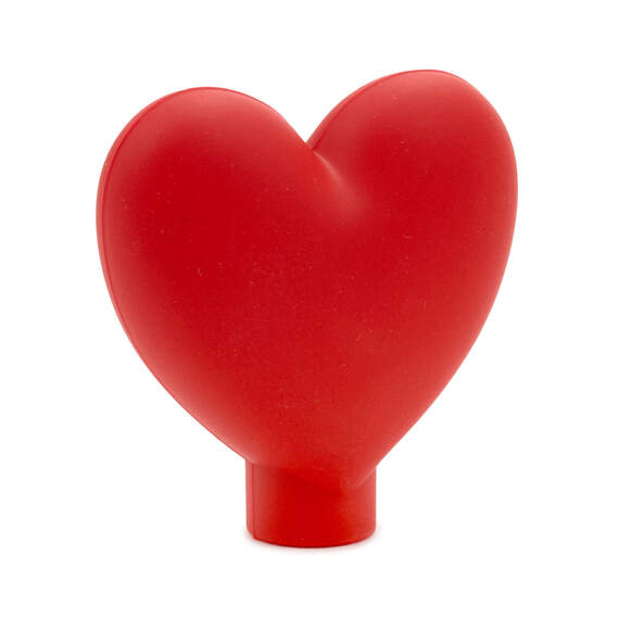 Charmers Red Heart Silicone Charm