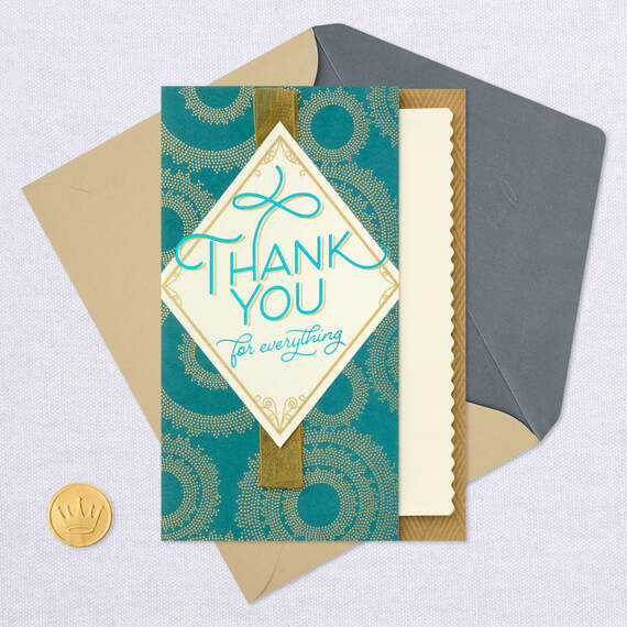You're Appreciated More Than You Know Thank-You Card, , large image number 5