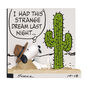 Peanuts Spike Talking to Cactus Keepsake Ornament front image number 1