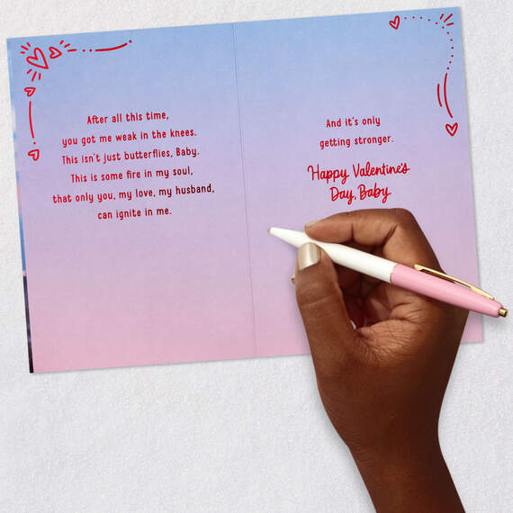 You're Still My Crush, Baby Valentine's Day Card for Husband, , large image number 7