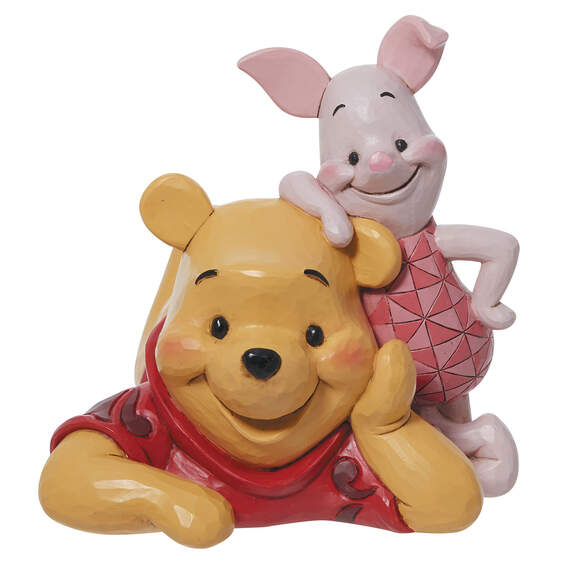 Jim Shore Disney Winnie the Pooh and Piglet Figurine, 5.25"