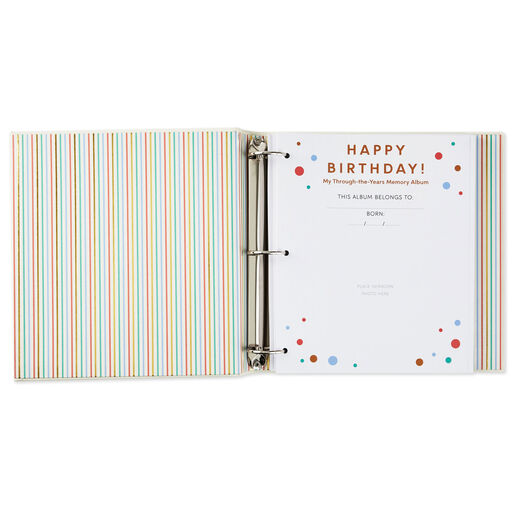 Happy Birthday!: My Through-the-Years Memory Album, 