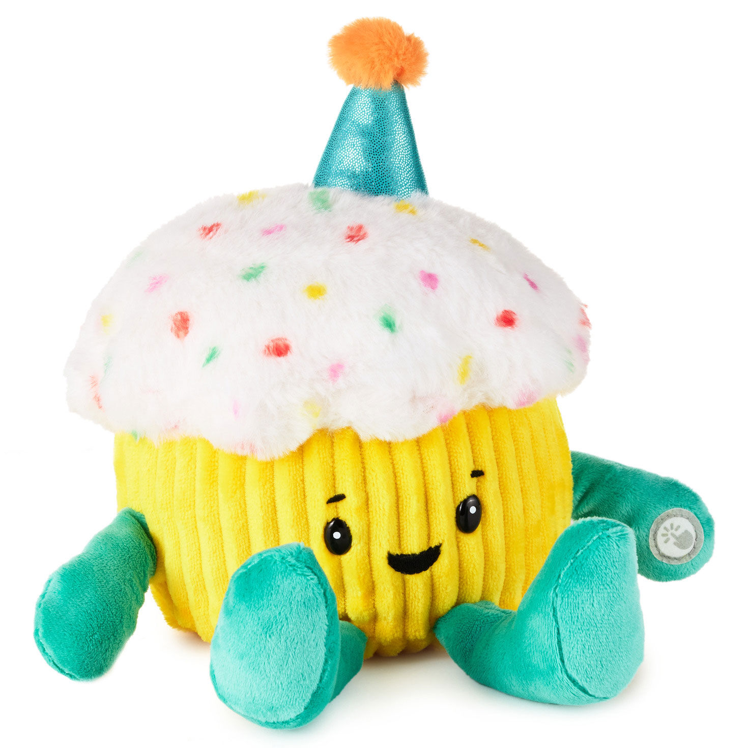 Plush Cupcake and Sound Book Birthday Gift Set plush front image number 2
