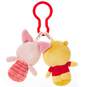 Disney Winnie the Pooh and Piglet itty bittys® Clippys Stuffed Animals, , large image number 2