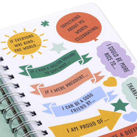 Little World Changers™ The Power of Being Me Prompted Journal With Stickers, , large image number 7